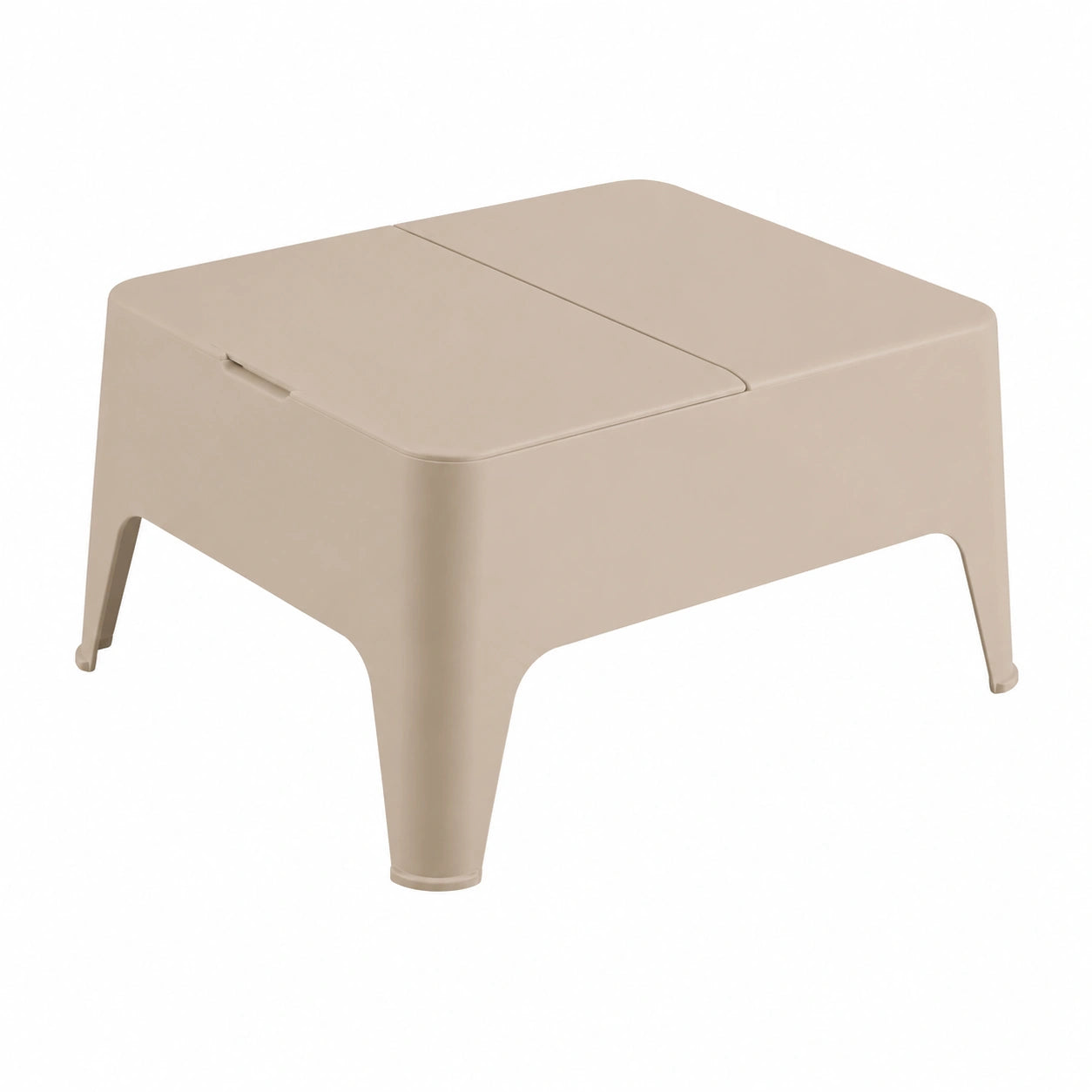 Mesa Auxiliar de Jardín Alaska en Polipropileno Resistente 58x48x30cm