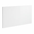 Cabecero de Madera Blanco Brillante para Cama 200x1.5x80 cm