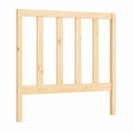 Cabecero de Cama de Madera de Pino Maciza 81x4x100 cm para Dormitorio