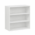 Sweeek - Estantería Modular de Almacenamiento con 3 Niveles en Blanco 70x35x70 cm