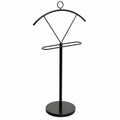 Perchero Valet Mudo de Metal Negro Moderno, Dimensiones: 51x117x28 cm