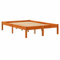 Cama de Invitados de Madera de Pino 120x190 cm Marrón