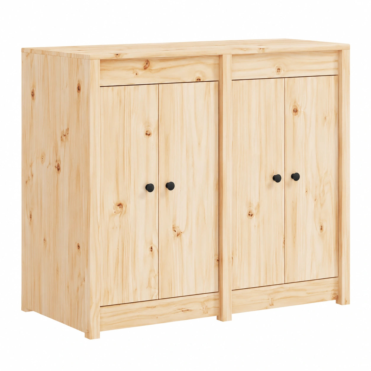 Armario Exterior de Cocina de Madera de Pino Sólida