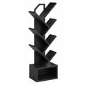 Estantería de árbol Coleshome con 6 niveles y luces LED, ideal para sala de estar y dormitorio, color negro