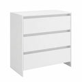 Aparador Blanco de Madera 70x41x75 cm para Hogar y Oficina