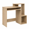 Mesa de Oficina Moderna Roble Sonoma con Diseño Ergonómico 106x41x88.5 cm